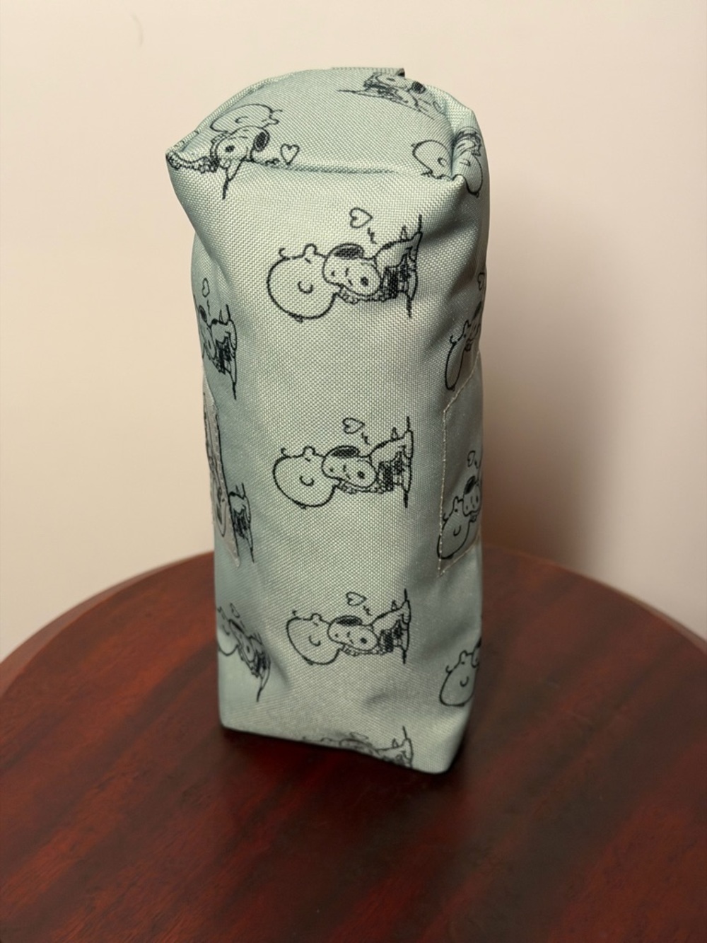 Eastpak Light Blue Peanuts 'Take Care' Zip Pouch - Picture 7 of 7